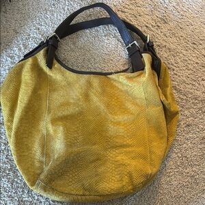 Yellow and Black Women's Bag